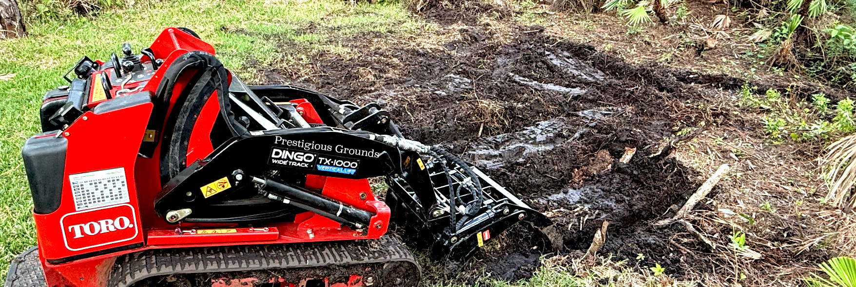 Prestigious Grounds Landscape Hardscape Design Orlando Florida Excavating Land Prep