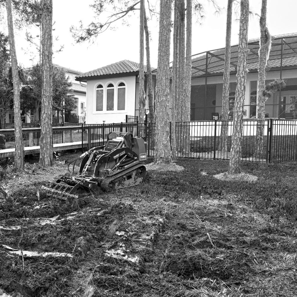 Prestigious Grounds Landscape Design Land Prep Orlando Florida